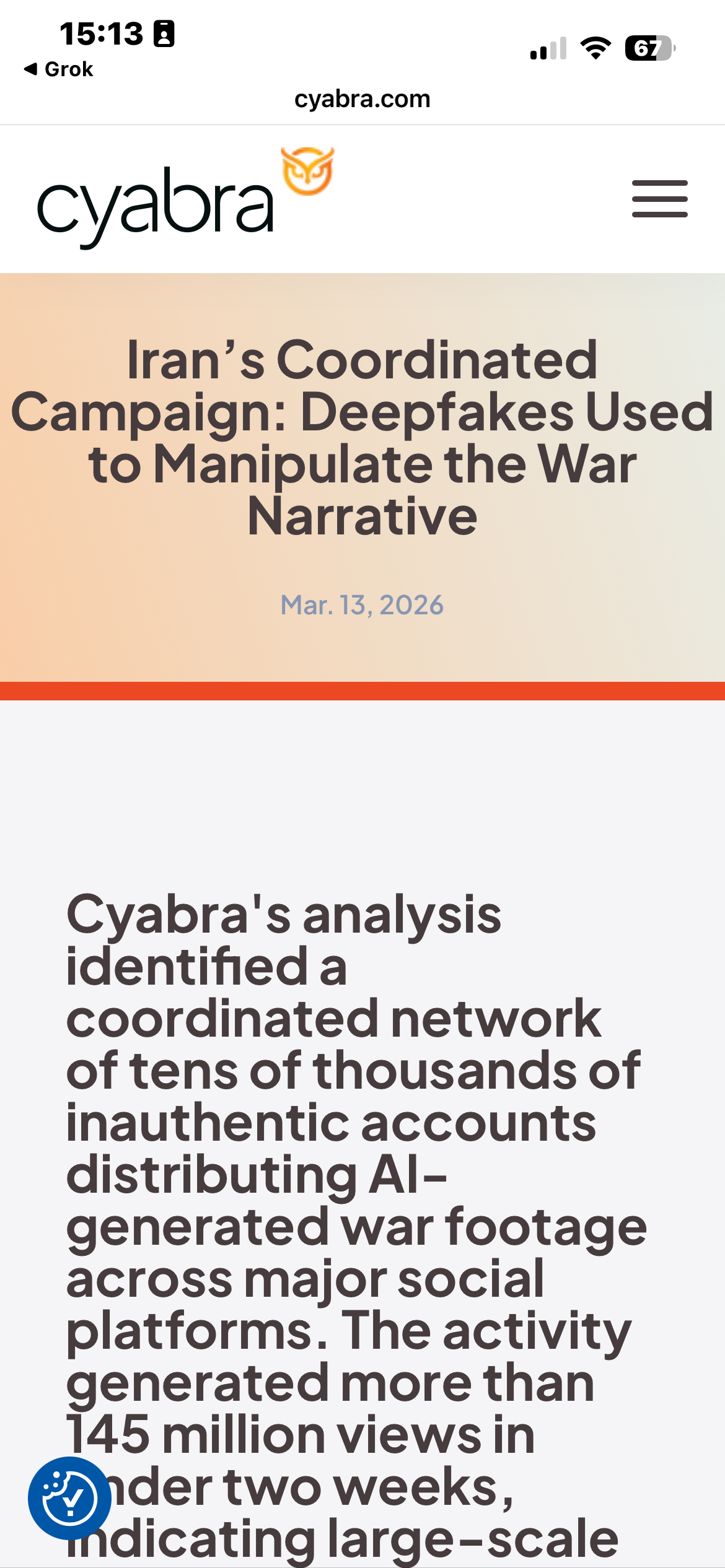 BBC Verify — AI-generated Iran war videos surge as creators use new tech to cash in, March 7 2026